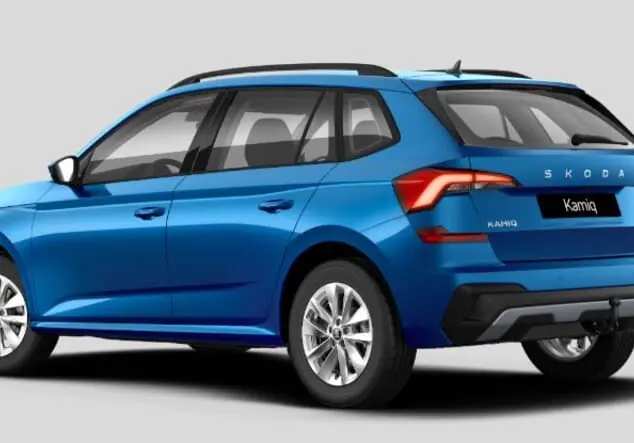 Angebotsdetails Skoda Kamiq Skoda Kamiq Selection 1.0 TSI 85 kW (116 PS) 7-Gang-DSG Race-Blau Metallic