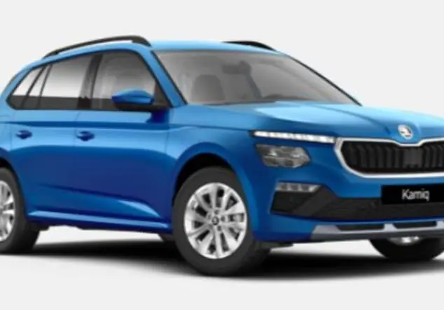 Angebotsdetails Skoda Kamiq Skoda Kamiq Selection 1.0 TSI 85 kW (116 PS) 7-Gang-DSG Race-Blau Metallic