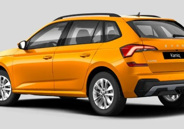Angebotsdetails Skoda Kamiq Skoda Kamiq Selection 1.0 TSI 85 kW (116 PS) 7-Gang-DSG Phoenix Orange Metallic
