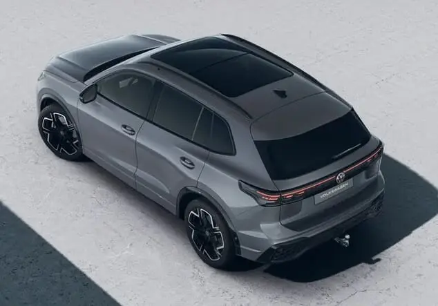 Angebotsdetails Volkswagen Tiguan Volkswagen Tiguan R-Line 2.0 TSI 195 kW (265 PS) 7-Gang-DSG 4MOTION Grenadillschwarz Metallic