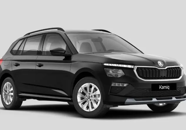 Angebotsdetails Skoda Kamiq Skoda Kamiq Selection 1.0 TSI 85 kW (116 PS) 7-Gang-DSG Black-Magic Perleffekt