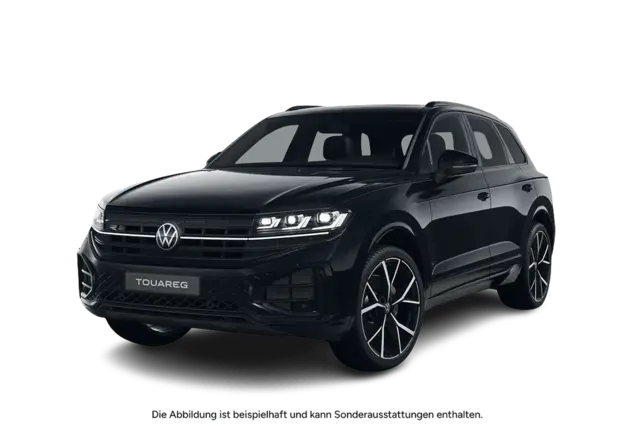 Angebotsdetails Volkswagen Touareg Volkswagen Touareg R-Line 3.0 TDI 210 kW (286 PS) 8-Gang-Automatikgetriebe 4MOTION Grenadillschwarz Metallic