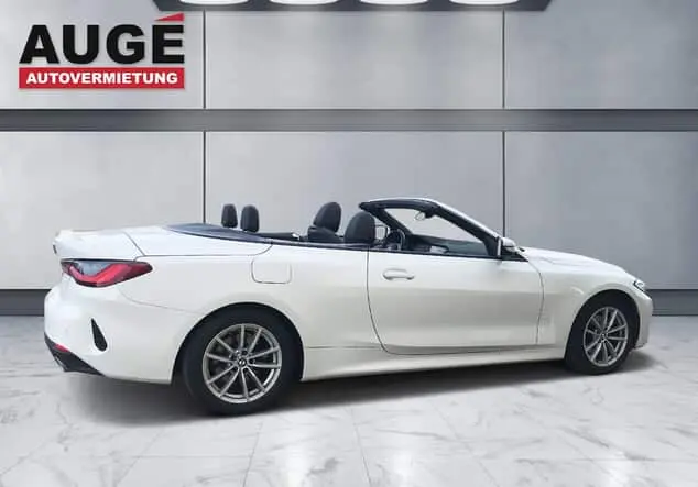 Angebotsdetails BMW 4er BMW 420i Cabrio, Automatik, Navi, Lenkradheizung, Alarmanlage, weiß