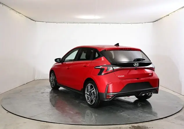 Angebotsdetails Hyundai i20 Hyundai i20 N-Line Style 1.0 T-GDI 74 kW (100 PS) 7-Gang-DSG Dragon Red Pearl