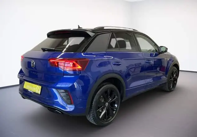 Angebotsdetails Volkswagen T-Roc T-ROC R-LINE 2.0TDI 150PS.DSG.MATRIX.NAVI.AHK.KAMERA.VIRTUAL.PDC Lapiz Blue Metallic Schwarz