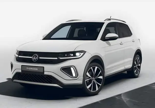 Angebotsdetails Volkswagen T-Cross 1,5 TSI R-Line Pure White