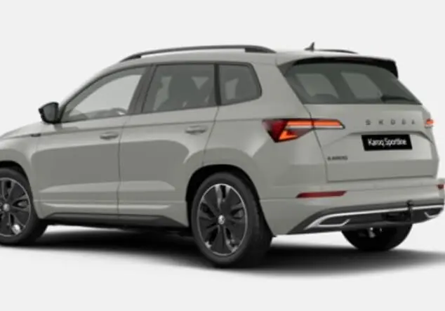 Angebotsdetails Skoda Karoq Skoda Karoq Sportline 2.0 TSI 7-Gang-DSG 140.00 kW (190 PS) Stahl Grau
