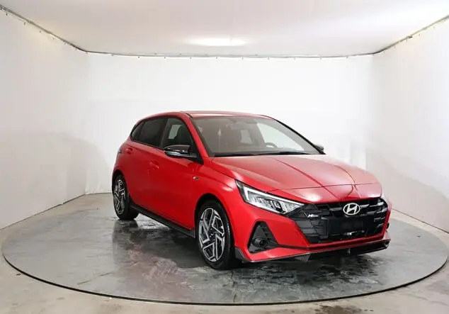 Angebotsdetails Hyundai i20 Hyundai i20 N-Line Style 1.0 T-GDI 74 kW (100 PS) 7-Gang-DSG Dragon Red Pearl