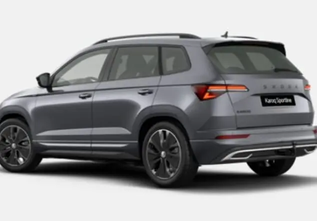 Angebotsdetails Skoda Karoq Skoda Karoq Sportline 2.0 TSI 7-Gang-DSG 140.00 kW (190 PS) Graphite-Grau Metallic