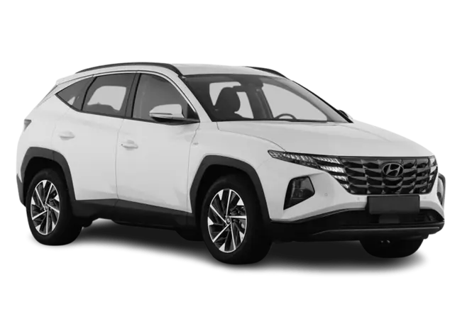 Angebotsdetails Hyundai TUCSON 1.6 T-GDI 48V-Trend Hybrid Weiß und Schwarz