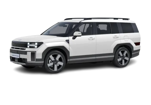 Angebotsdetails Hyundai Santa Fe 1.6 T-GDI Hybrid Signature 4WD Auto Creamy White Mineraleffekt