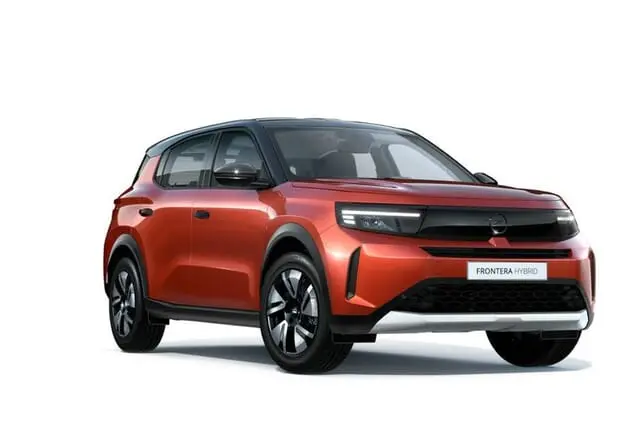 Angebotsdetails Opel Frontera Opel Frontera GS 1.2 Hybrid 1.2 81 kW (110 PS) 6-Gang-eDCT Kanyon Orange (Metallic)