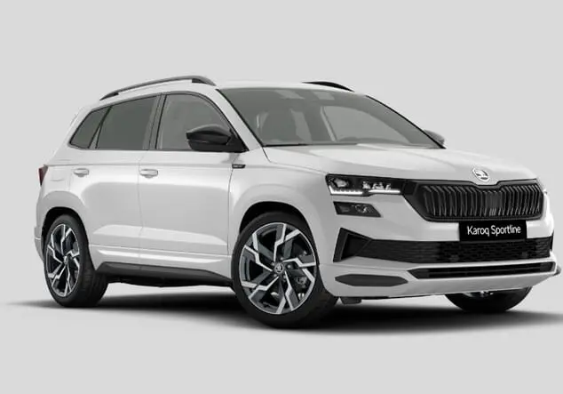 Angebotsdetails Skoda Karoq Skoda Karoq Sportline 2.0 TDI 110 kW (150 PS) 7-Gang-DSG Moon Weiß Perleffekt