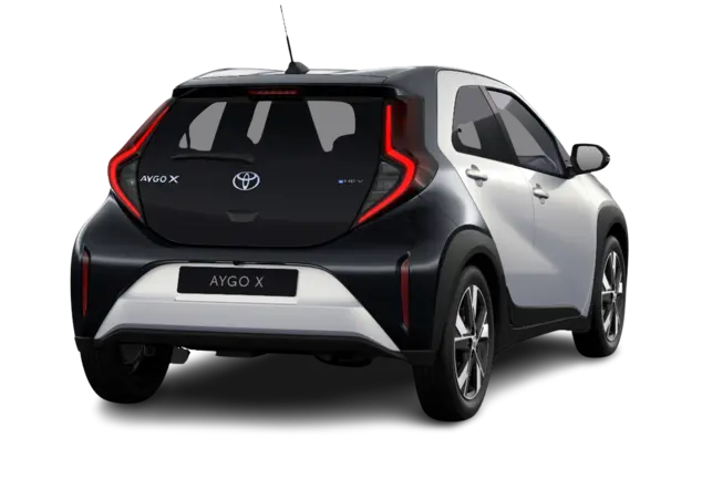 Angebotsdetails Toyota Aygo X 1.5-l-Hybrid Teamplayer CVT Light Purple Silver / Black