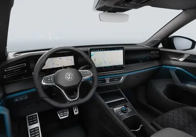 Angebotsdetails Volkswagen Tiguan Volkswagen Tiguan R-Line 2.0 TSI 195 kW (265 PS) 7-Gang-DSG 4MOTION Cipressino-Grün Metallic