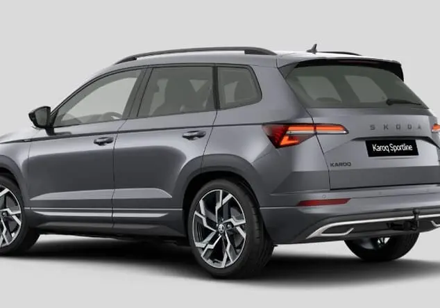 Angebotsdetails Skoda Karoq Skoda Karoq Sportline 2.0 TDI 110 kW (150 PS) 7-Gang-DSG Graphite Grau Metallic