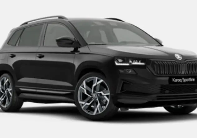 Angebotsdetails Skoda Karoq Skoda Karoq Sportline 1.5 TSI 7-Gang-DSG 110.00 kW (150 PS) Black-Magic Perleffekt