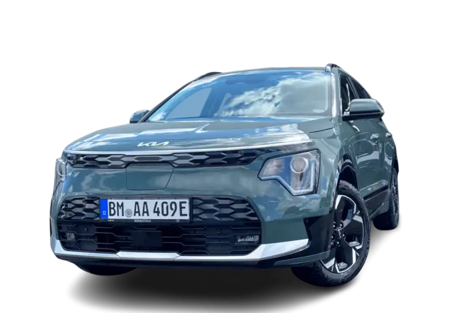 Angebotsdetails Kia Niro EV Vision 64,8-kWh-Batterie Wärmepumpe Grün
