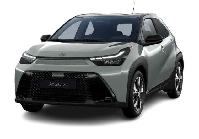 Angebotsdetails Toyota Aygo X 1.5-l-Hybrid Teamplayer CVT Urban Khaki / Black