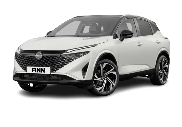 Angebotsdetails Nissan Qashqai 1.3 DIG-T MHEV 158PS Xtronic Tekna+ Pearl White Pearleffect / Dach Black Metallic