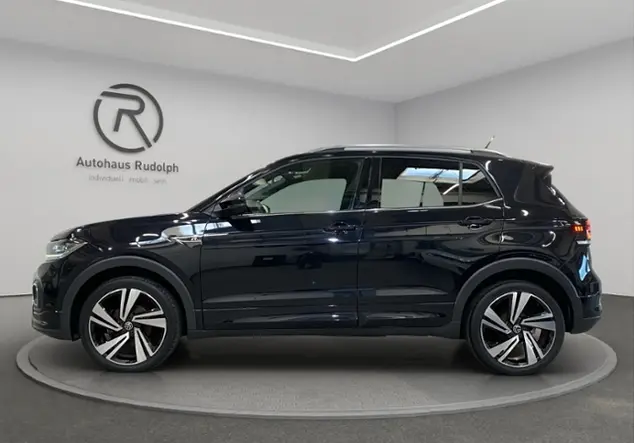 Angebotsdetails Volkswagen T-Cross 1.5 TSI R-Line / RFK Schwarz (Deep Black Perleffekt)