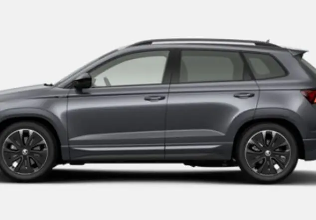 Angebotsdetails Skoda Karoq Skoda Karoq Sportline 2.0 TSI 7-Gang-DSG 140.00 kW (190 PS) Graphite-Grau Metallic