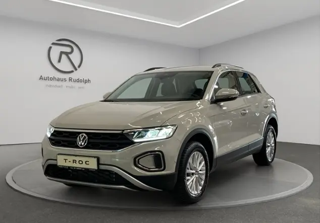 Angebotsdetails Volkswagen T-Roc 1.0 TSI Life 85 kW (116 PS) 6-Gang Grau (Ascotgrau)
