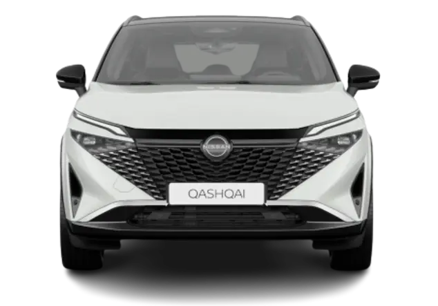 Angebotsdetails Nissan Qashqai 1.3 DIG-T MHEV 158PS Xtronic Tekna Pearl White Pearleffect / Dach Black Metallic