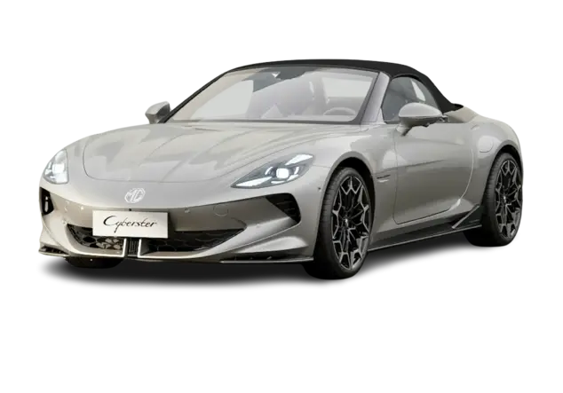 Angebotsdetails MG Cyberster 77kWh XPower Medal Silver Mettalic + Black Roof