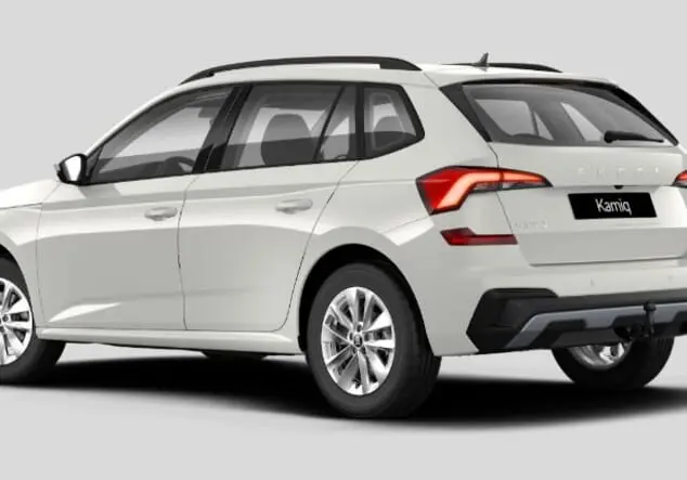 Angebotsdetails Skoda Kamiq Skoda Kamiq Selection 1.0 TSI 85 kW (116 PS) 7-Gang-DSG Moon-Weiß Perleffekt