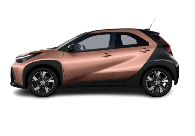 Angebotsdetails Toyota Aygo X 1.5-l-Hybrid Teamplayer CVT Cinnamon Bronze Metallic / Black
