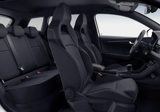 Angebotsdetails Skoda Karoq Sportline, 1.5 TSI, 110 kW, 7-Gang DSG, Front Graphite-Grau Metallic