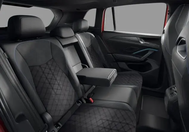 Angebotsdetails Volkswagen Tiguan Volkswagen Tiguan R-Line 1.5 TSI 110 kW (150 PS) 7-Gang-DSG Persimmon Red Metallic