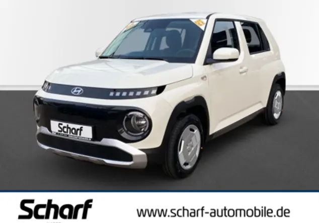 Angebotsdetails Hyundai INSTER (MY25) 49 kWh (115 PS) 2WD SELECT Unbleached Ivory