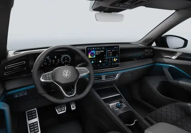 Angebotsdetails Volkswagen Tiguan Volskwagen Tiguan R-Line 1.5 TSI 110 kW (150 PS) 7-Gang-DSG Urano Grau