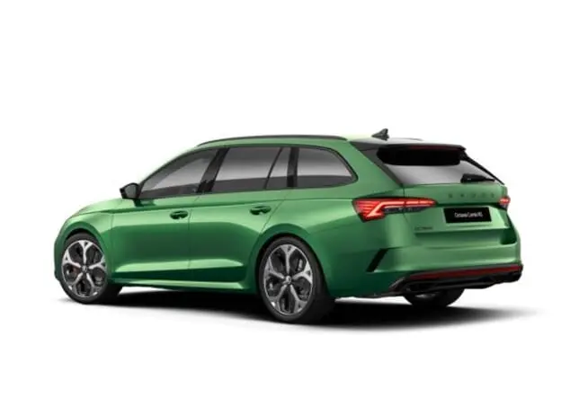 Angebotsdetails Skoda Octavia Skoda Octavia Combi RS 2.0 TSI 195 kW (265 PS) 7-Gang-DSG Cosmic Green Metallic