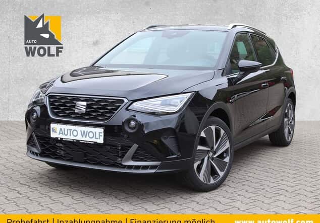 Angebotsdetails Seat Arona Facelift FR 1.5TSI *AHK*18 Zoll* Mitternachtsschwarz
