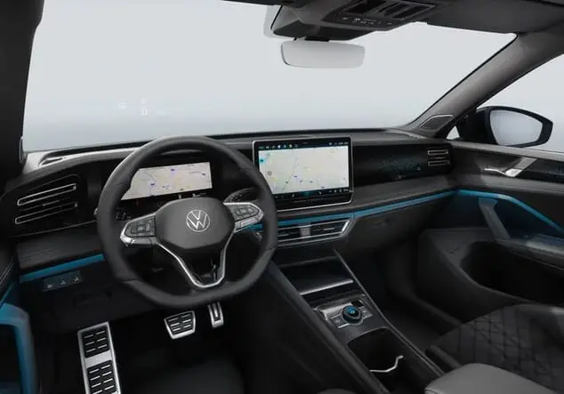 Angebotsdetails Volkswagen Tiguan Volkswagen Tiguan R-Line 2.0 TSI 195 kW (265 PS) 7-Gang-DSG 4MOTION Grenadillschwarz Metallic