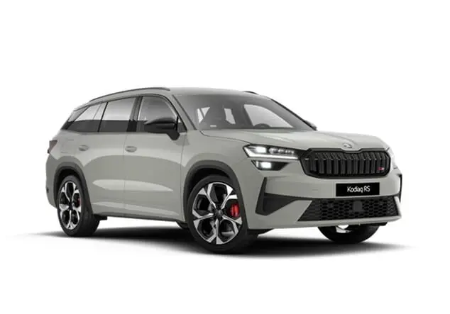 Angebotsdetails Skoda Kodiaq Skoda Kodiaq RS 2.0 TSI 195 kW (265 PS) 7-Gang-DSG Stahl-Grau