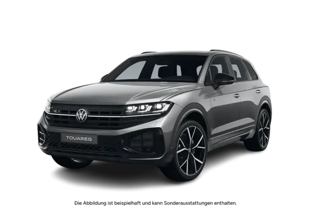 Angebotsdetails Volkswagen Touareg Volkswagen Touareg R-Line 3.0 TDI 210 kW (286 PS) 8-Gang-Automatikgetriebe 4MOTION Siliziumgrau Metallic