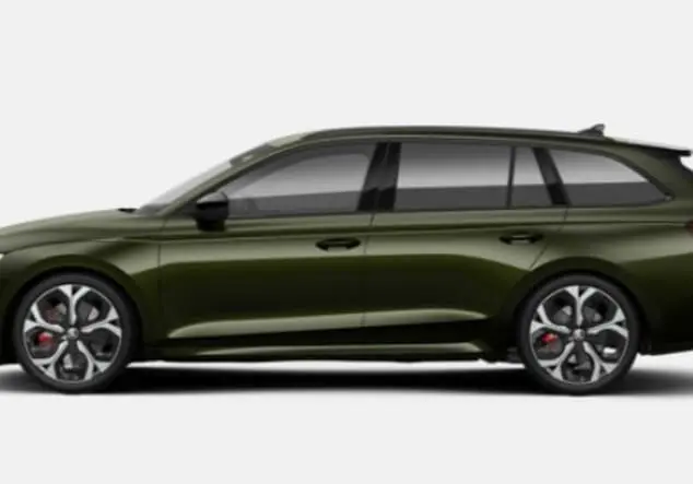 Angebotsdetails Skoda Octavia Skoda Octavia Combi RS 2.0 TSI 195 kW (265 PS) 7-Gang-DSG Khaki Green Metallic