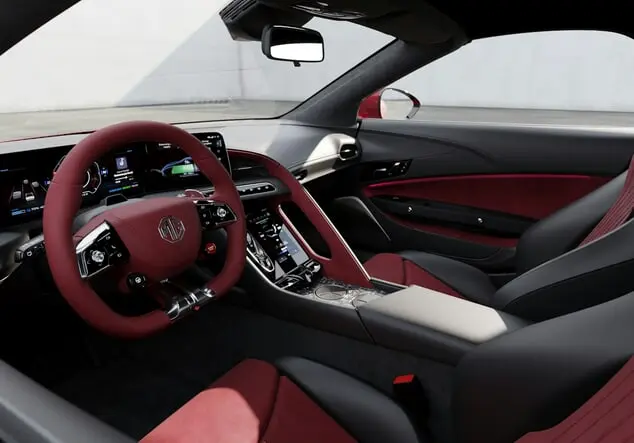 Angebotsdetails MG Cyberster 77kWh Diamond Red Metallic + Black Roof