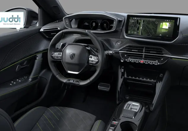 Angebotsdetails Peugeot 2008 GT PureTech 130 EAT8 Anhängerkupplung Schiebedach Schwarz