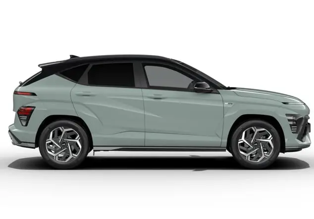 Angebotsdetails Hyundai KONA Hyundai N-Line 1.6 T-GDI 101 kW (138 PS) 7-Gang DCT Frontantrieb Mirage Green