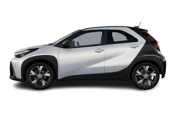 Angebotsdetails Toyota Aygo X 1.5-l-Hybrid Teamplayer CVT Light Purple Silver / Black