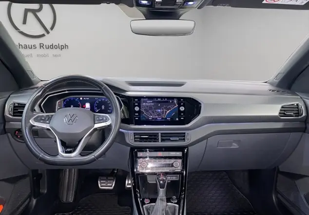 Angebotsdetails Volkswagen T-Cross 1.5 TSI R-Line / RFK Schwarz (Deep Black Perleffekt)