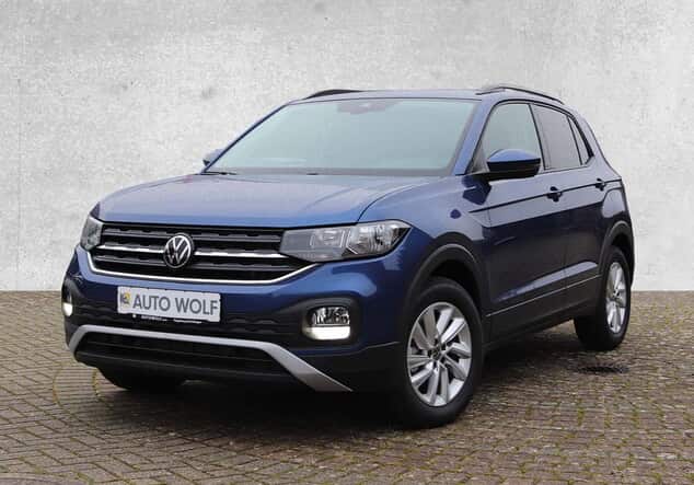 Angebotsdetails Volkswagen T-Cross 1.0 TSI LIFE *ACC*Kamera*APP Reef Blue Metallic