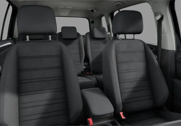 Angebotsdetails Volkswagen Touran Volkswagen Touran Highline R-Line 2.0 TDI 110 kW (150 PS) 7-Gang-DSG Grenadillschwarz Metallic