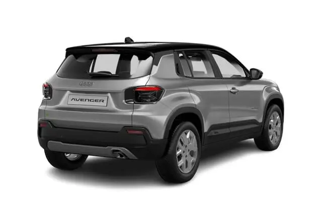 Angebotsdetails Jeep Avenger Jeep Avenger Altitude 1.2 E-Hybrid 74 kW (100 PS) 6-Stufen-DCT Granite Grey Metallic (Dach in Volcano Black)