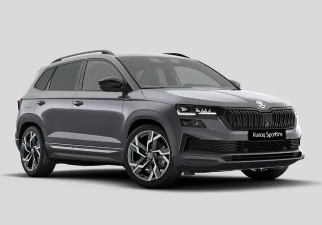 Angebotsdetails Skoda Karoq Skoda Karoq Sportline 2.0 TDI 110 kW (150 PS) 7-Gang-DSG Graphite Grau Metallic